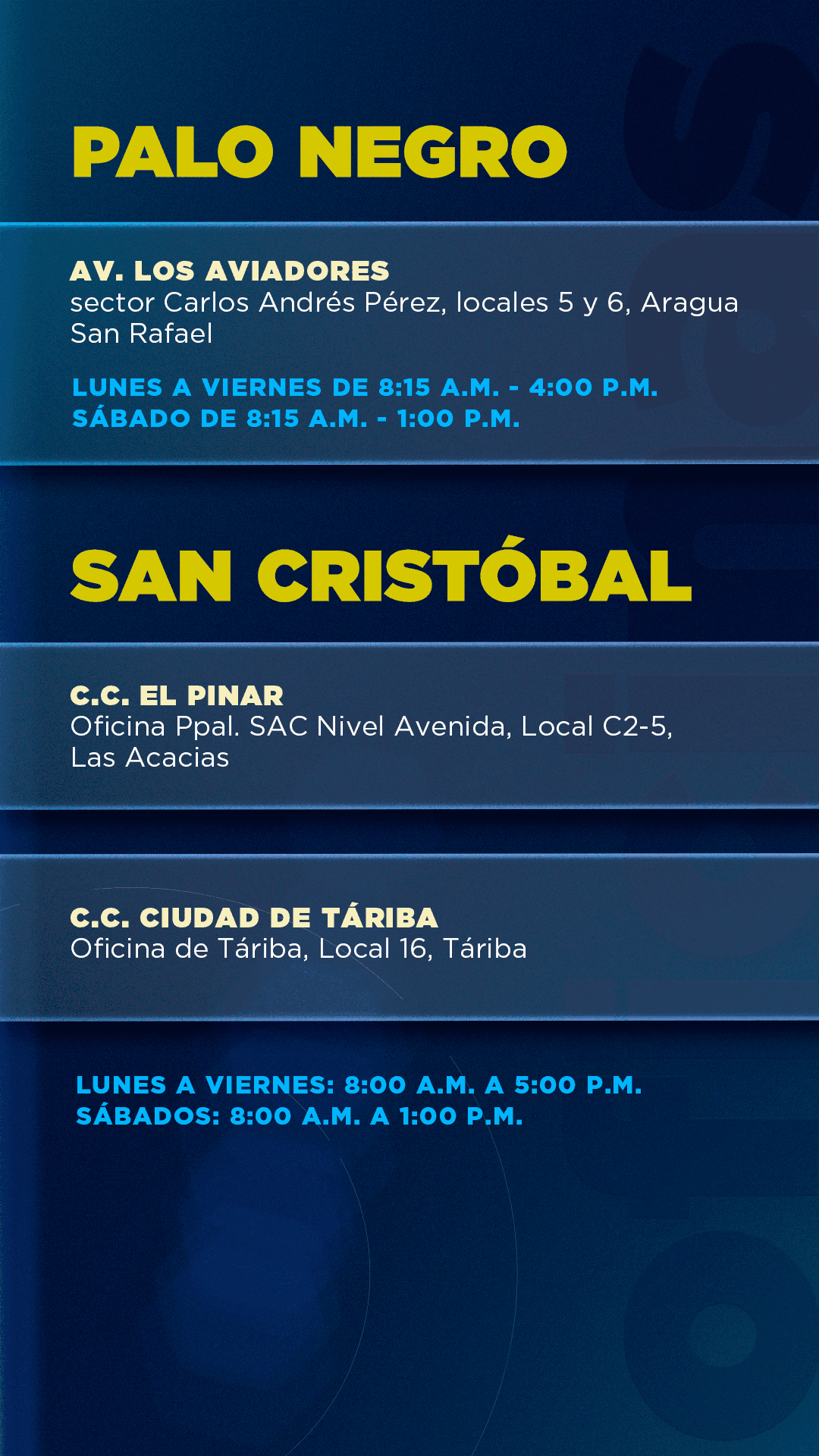 Palo Negro / San Cristóbal