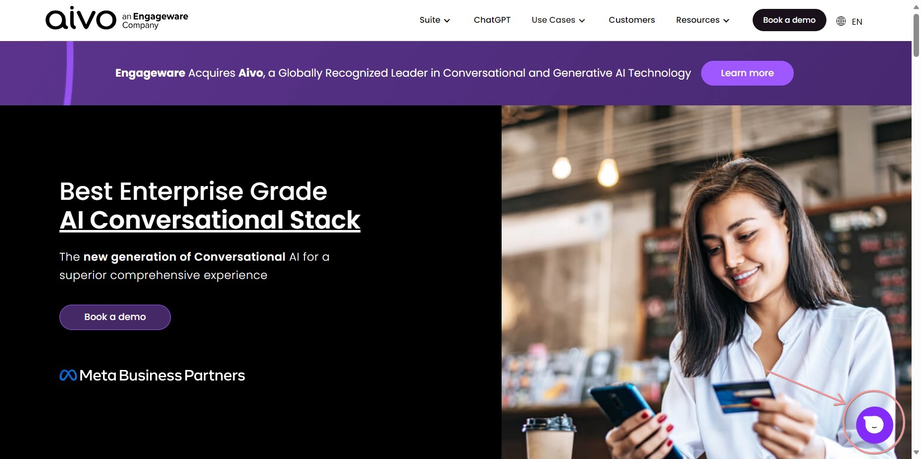 Example of what the Call To Action (CTA) will look like