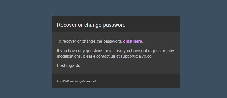 1c. Click on the link you received.